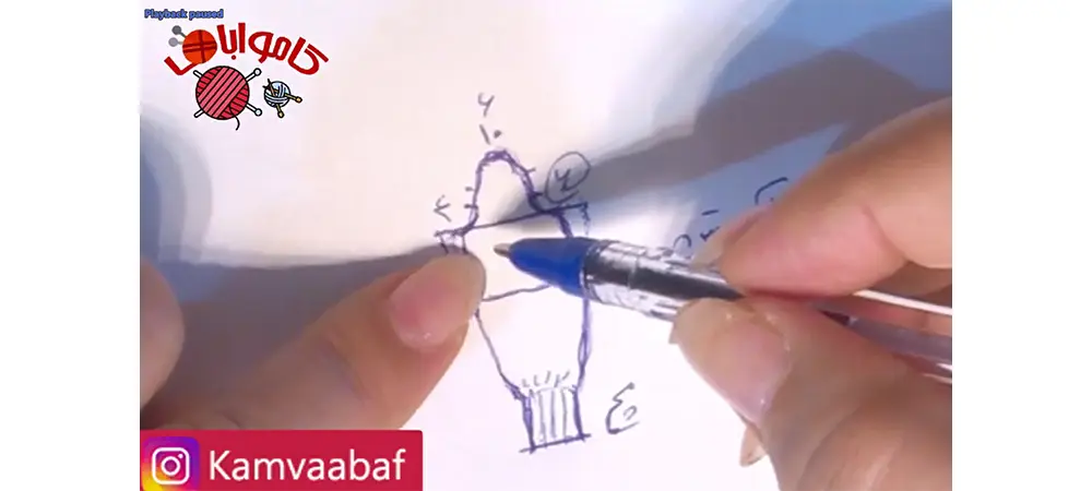 چطور آستین را ببافیم؟