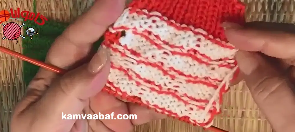 آموزش بافت مدل لانه زنبوری