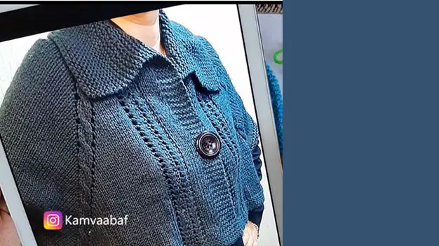آموزش بافت شنل کارمندی