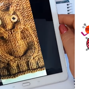 آموزش بافت مدل جغد با دو میل