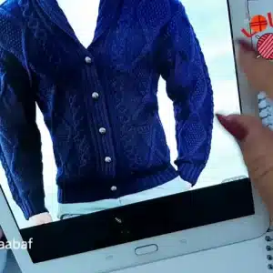 آموزش بافت پلیور مردانه