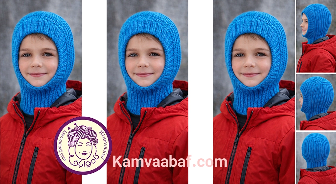 آموزش بافت کلاه اسکی